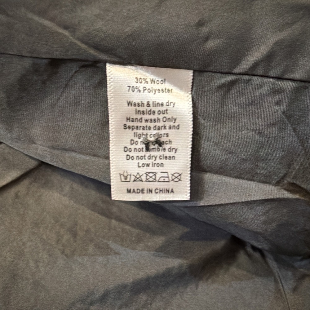 Joyfolie Mia Joy Louve Blazer Charcoal Black Wool Blend Womens Size XL - Picture 6 of 16